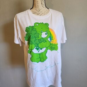 Freeze CareBears White Graphic Tee
